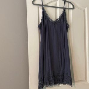 American Eagle, Blue Lace detail dress